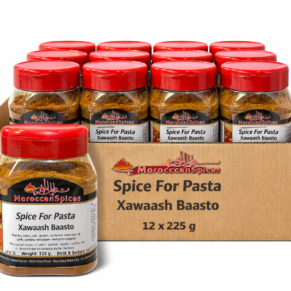 Moroccan Spices Spice For Pasta Xawaash Baasto 225g - Pack of 12pcs