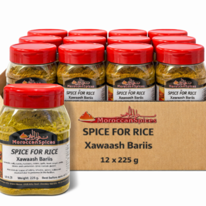 Moroccan Spices Spice For Rice Xawaash Bariis 225g - Pack of 12pcs